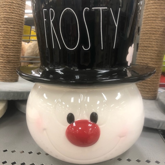 Rae Dunn Other - RAE DUNN FROSTY THE SNOWMAN CANISTER